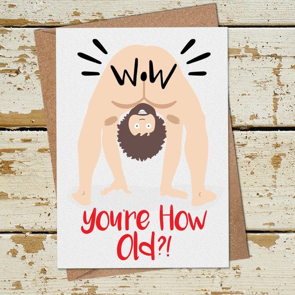 Funny Naked Man Card, Funny Birthday Card for Her son mari épouse Mum Dad Brother Sister, Funny Card 30th 40th 50th 60th Birthday Card Funny Naked Man Card, Funny Birthday Card for Her son husband wife Mum Dad Brother Sister, Funny Card 30th 40th 50th Birthday Card Funny Naked Man Card, Funny