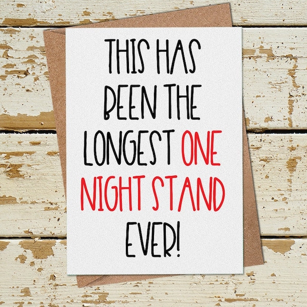 One Night Stand Etsy