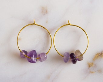 Customizable Crystal Hoops