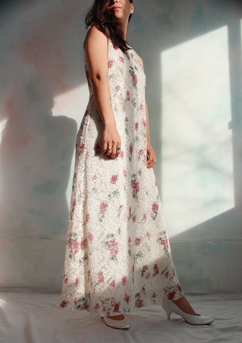 Floral Print Layered Dress