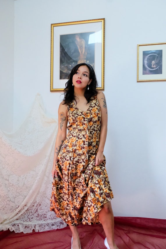 Calico Maxi Dress