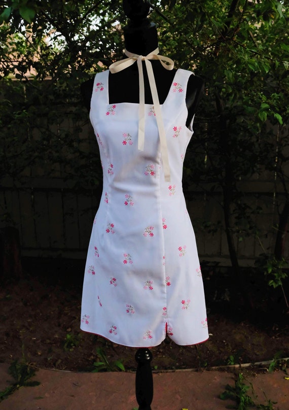 Embroidered Midi Dress