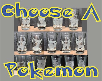 Shot Glass! Single Custom Laser Etched Shot Glass - Any Poke!