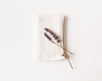 Linen Cotton Household Cloth - White