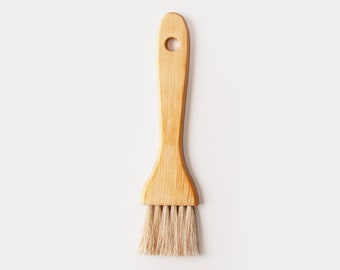 Pastry Brush | Kitchen Brush | Cooking Brush | Oiled birch | Wooden Handle | Great for Butter, Cookies, Oil and Bread | Made in Sweden