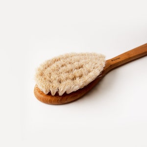 Bath Brush With Handle | Reducing cellulite | Detoxifying | Bath brush | Body brush | Shower brush | Calm | Relaxing | Natural living