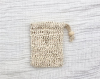 Sisal Soap Saver Bag | Exfoliating | Soap Bag | Scrubber |