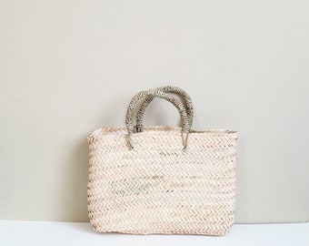 Shopper Bag | Handwoven Bag | Market Bag | Beach Bag | Farmers Market | Palm leafs | Clutch | Bag | Boho | Tote | Sustainable | Handmade