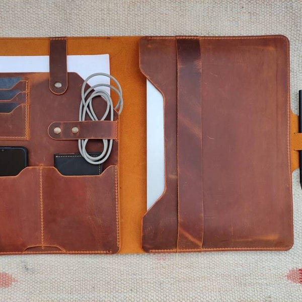Padfolios With Laptop Case Etsy