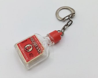 デュケイン・ラム ミニチュアボトル ヴィンテージ キーホルダー