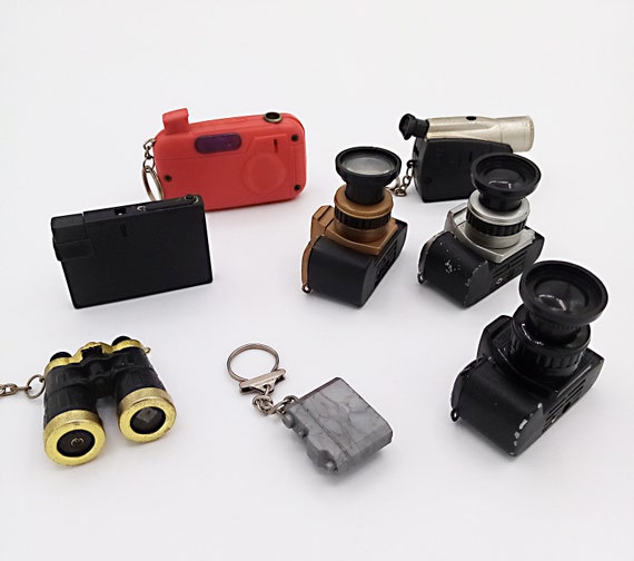 Briquet Ancien Mini Appareil Photo Flash, Dans Sa Boîte, Jamais Utilisé