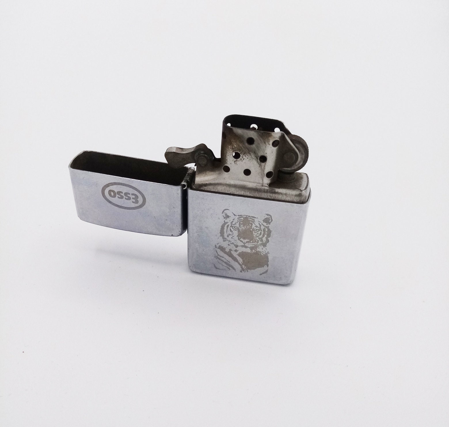 エッソ＊エナメル七宝製＊ ESSO モーター系ロッカーズzippo 【公式通販】