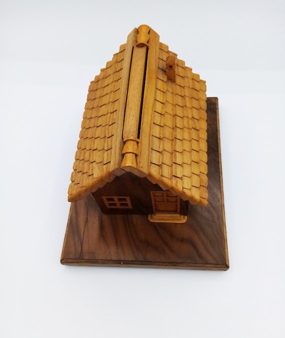 80s cigarette holder 80s Wooden House Vintage Cigarette Dispenser, 80s Tobacciana, Cigarette  Holder, Cigarette Case Vintage, Tobacciana Vintage Gift