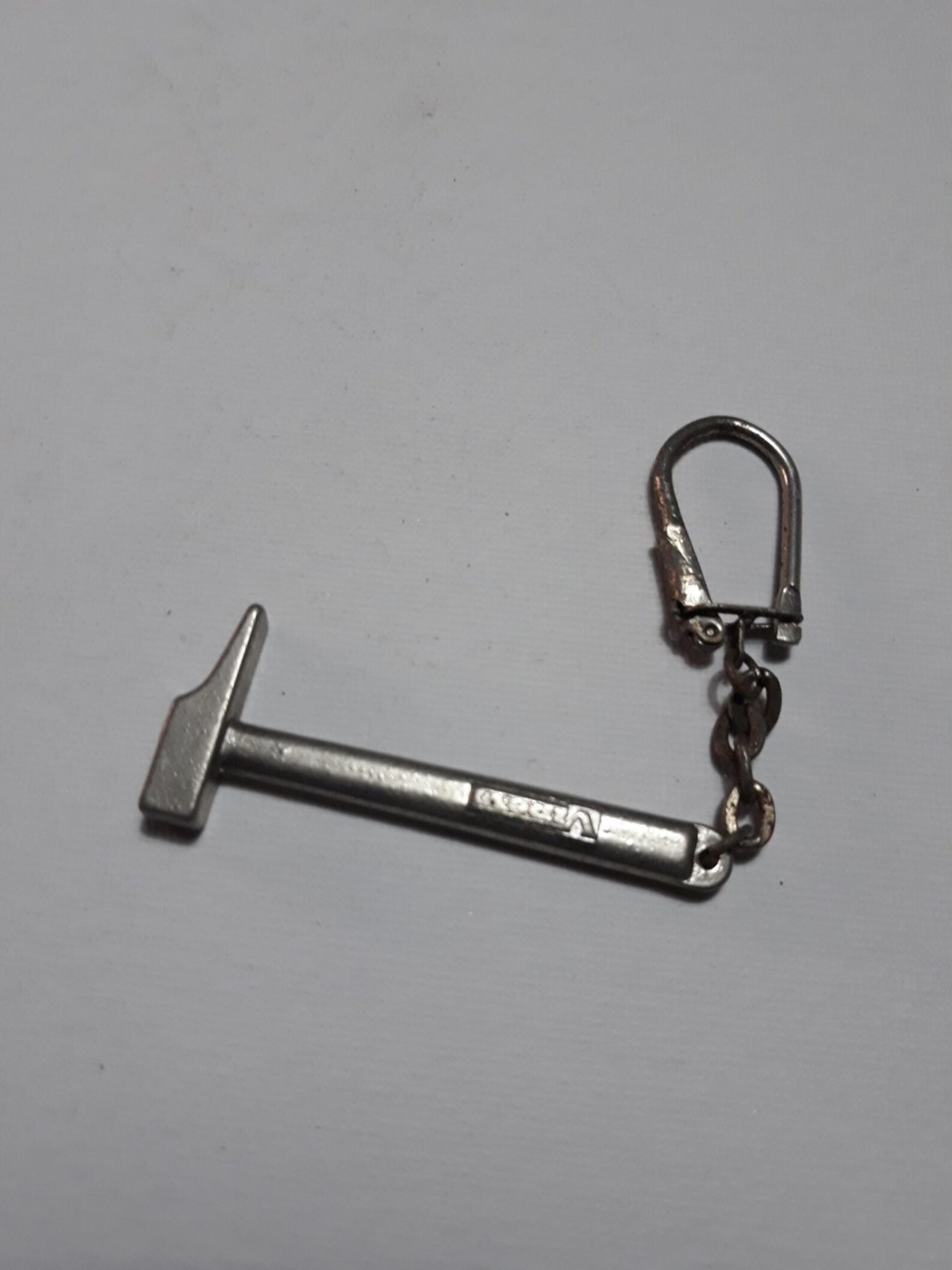 Hammer Vintage Keychain, Metallic Keychain, Tools Keychain, Vintage Keychain, Vintage