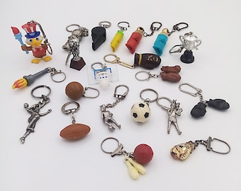 ヴィンテージキーホルダー 1960年代、70年代、80年代のキーリング