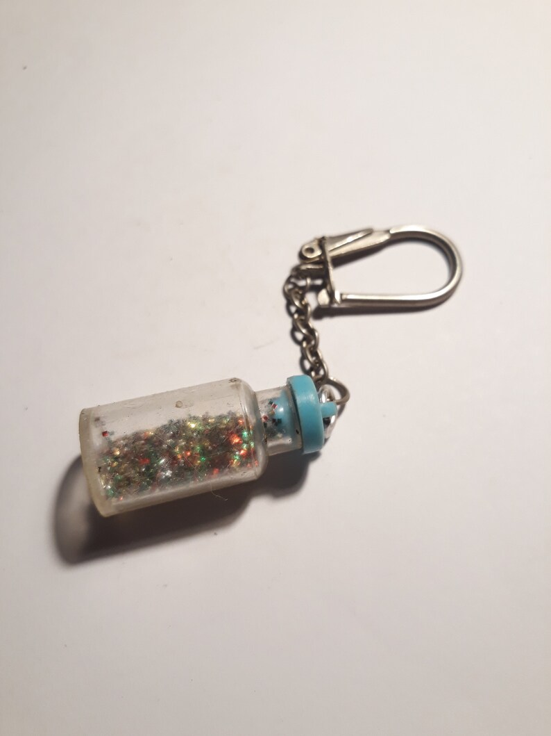 Purpurin Bottle Vintage Keychain Bottle Keychain Keychain Etsy