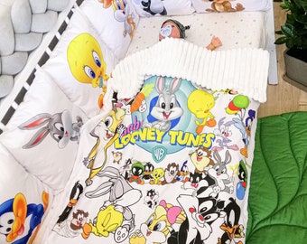 baby looney tunes crib set