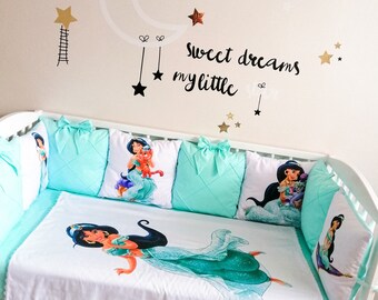 aladdin crib bedding set