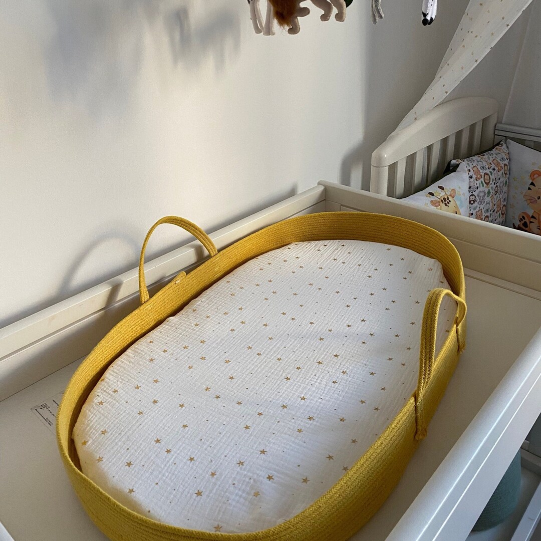 Baby Changing Basket With Soft Mattress With Waterproof Mat Etsy