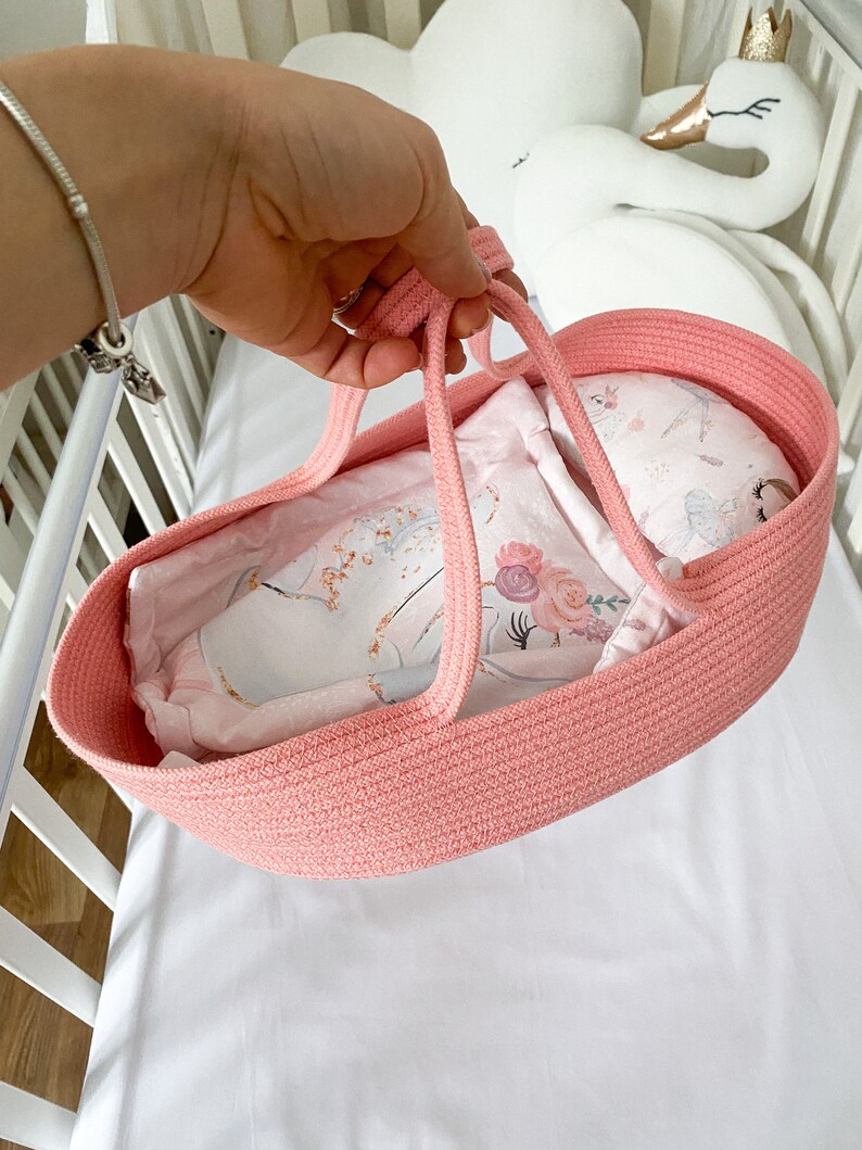 Doll Cradle Bedding Set. Cradle for Dolls Basket for Dolls Etsy