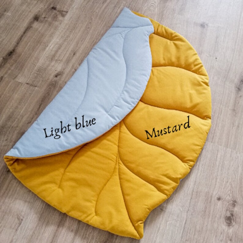 Baby Mat Gift for Newborns Children's Play Mat Leafy Etsy