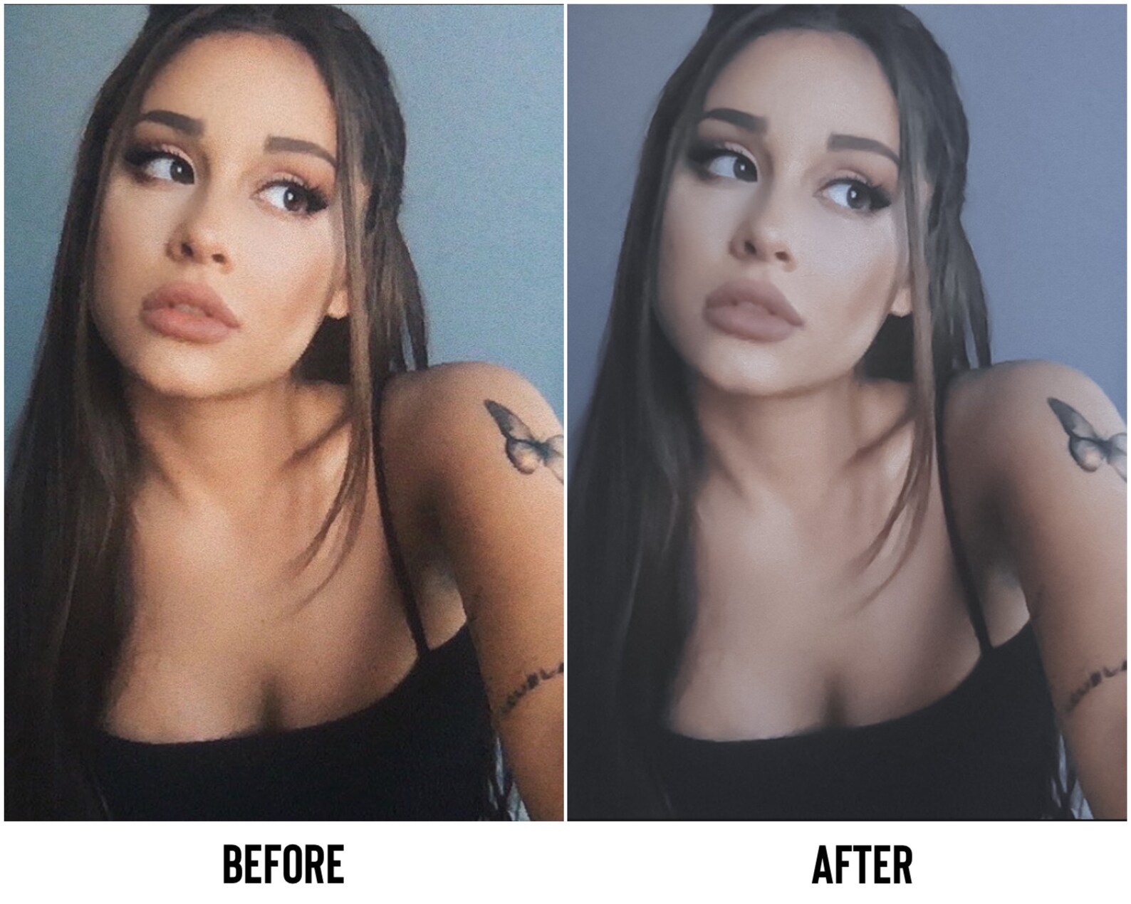 ARIANA GRANDE Mobile Lightroom Preset for Polaroid Ariana ...