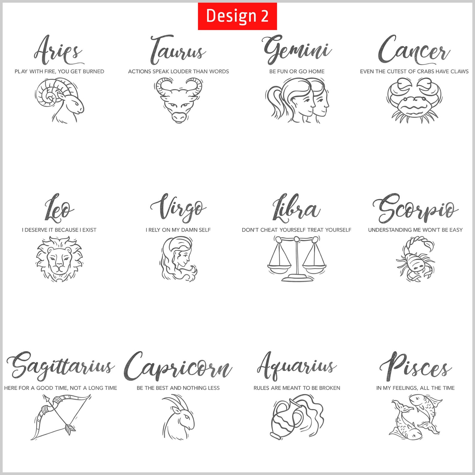 Zodiac signs candle Zodiac candle Astrology candle Etsy