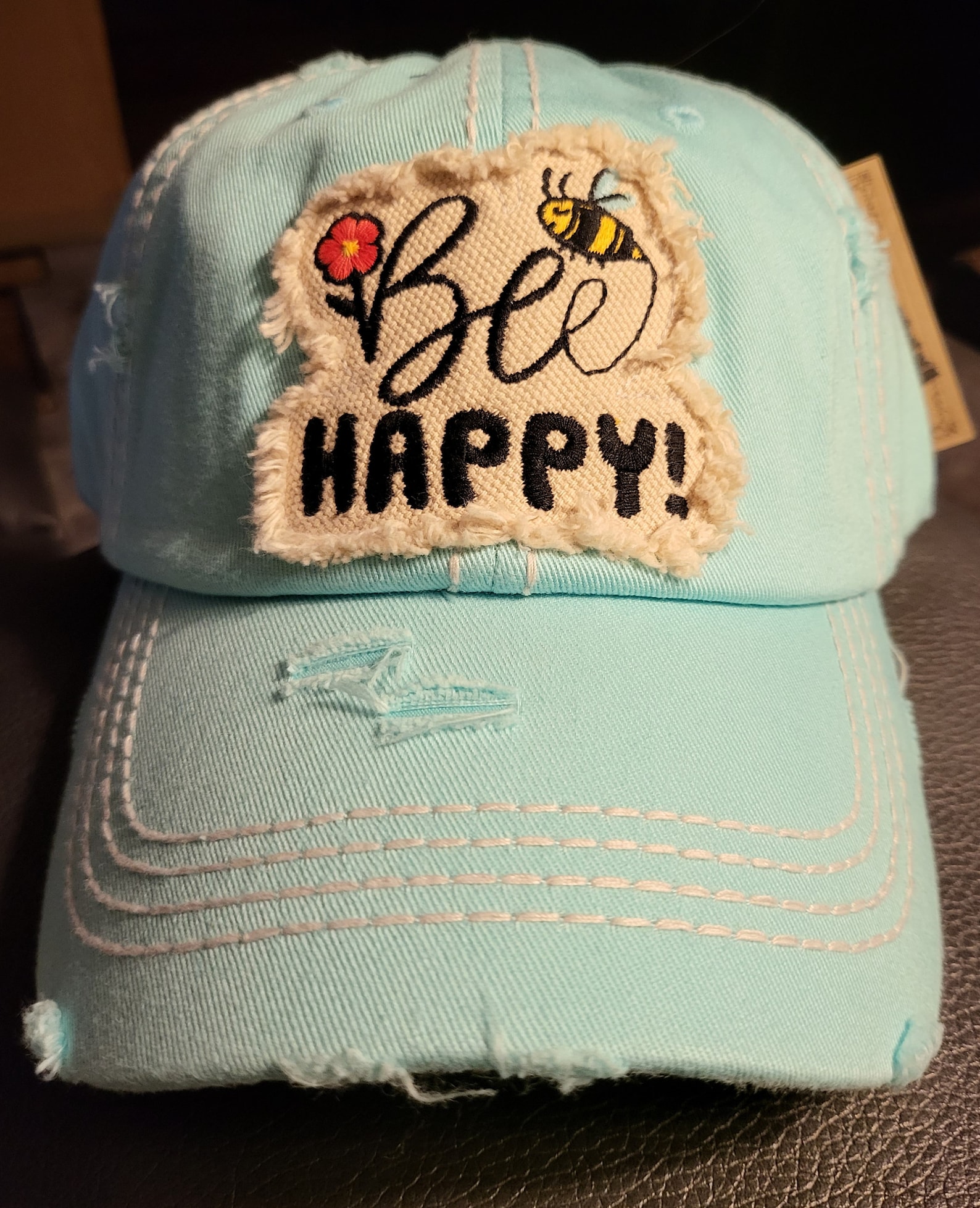 Distressed Baseball Caps Etsy