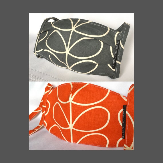 Orla Kiely Face Mask Etsy