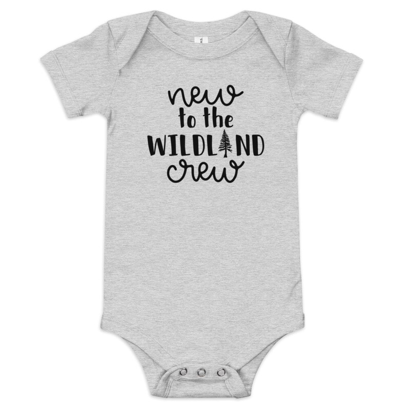 Colored New to the Crew Onesie