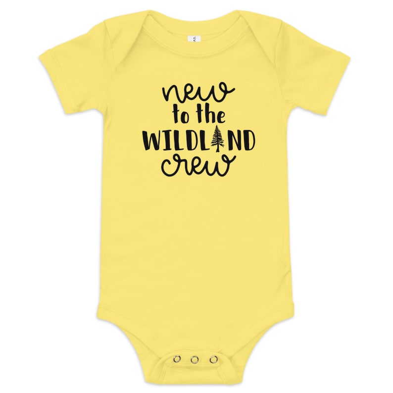 Colored New to the Crew Onesie