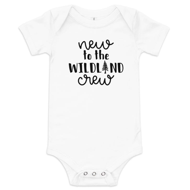 Colored New to the Crew Onesie