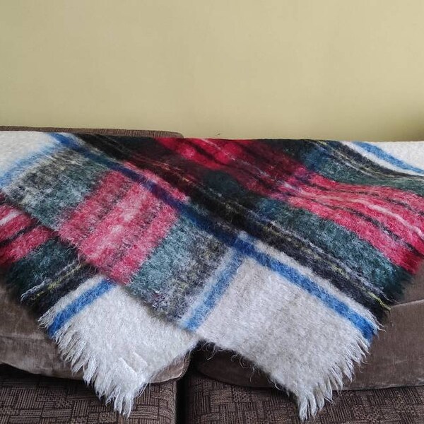 Glen Cree Mohair Blanket Scotland Etsy