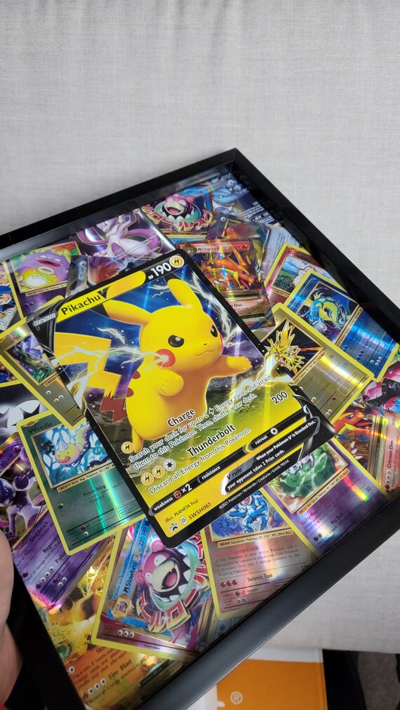 Collage of Pokemon Cards Framed - Etsy