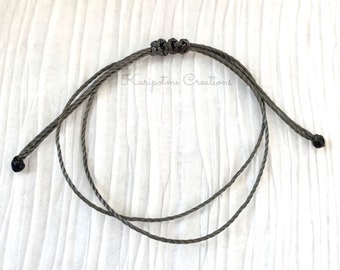 Simple Nylon String Bracelet