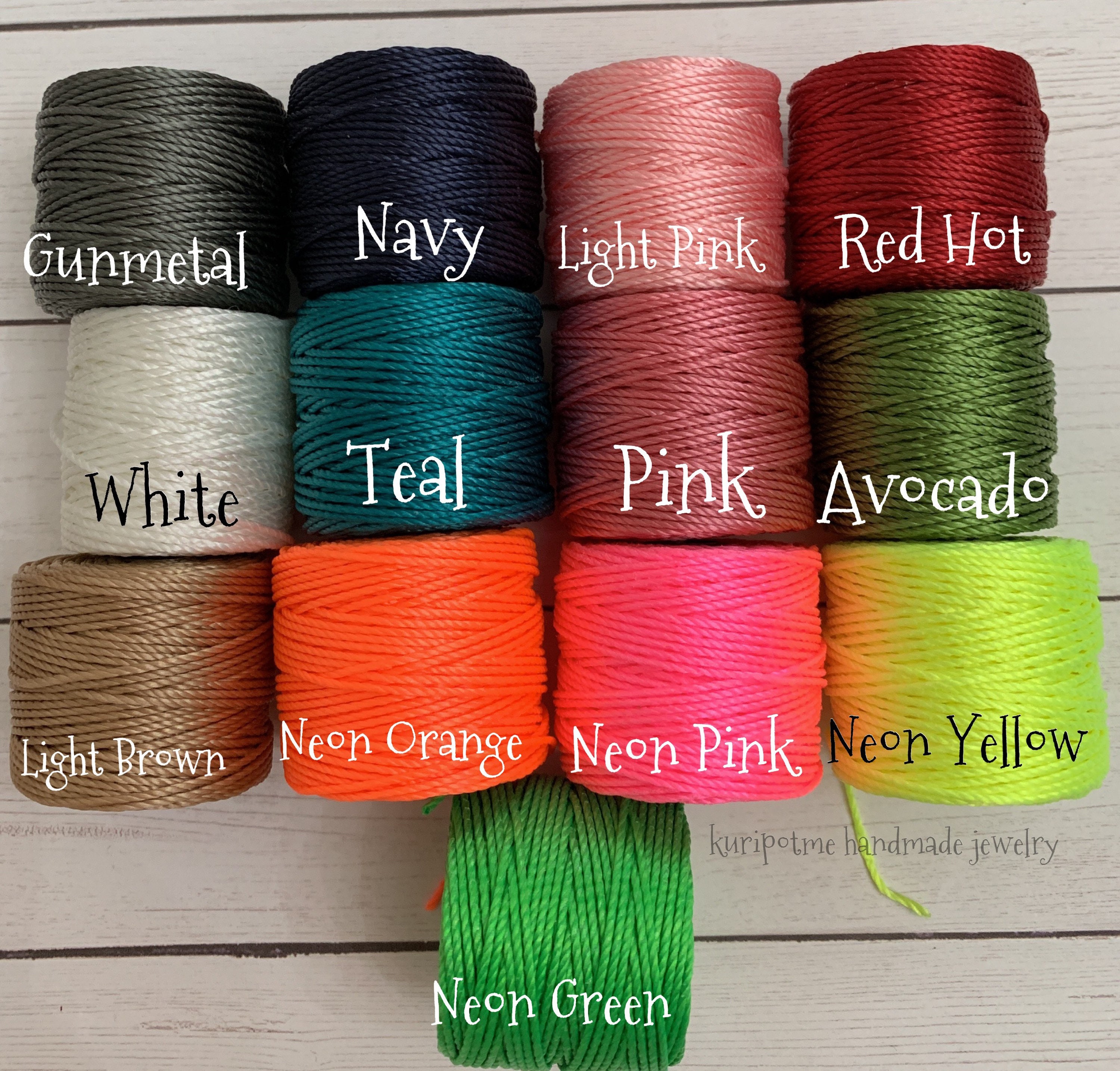 Simple Nylon String Bracelet Etsy