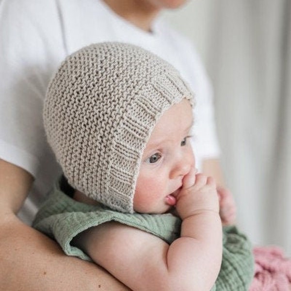 Le béguin bébé ou enfant en coton à tricoter soi-même