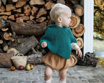Poncho De Laine Bebe Etsy