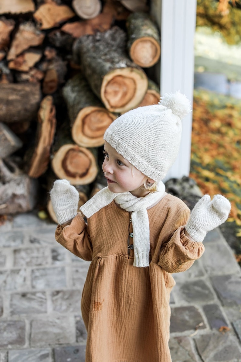 Echarpe, bonnet et gants