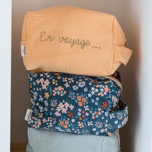 La trousse de toilette à coudre soi-même