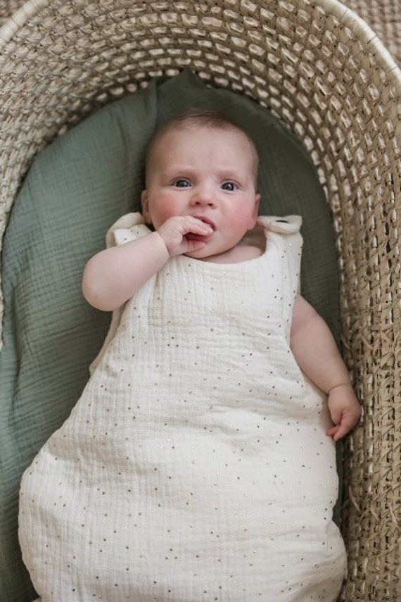 Gigoteuse Bébé Pour L'été - Taille Naissance/6 Mois et Taille 12/24 Double Gaze de Coton Personnalis