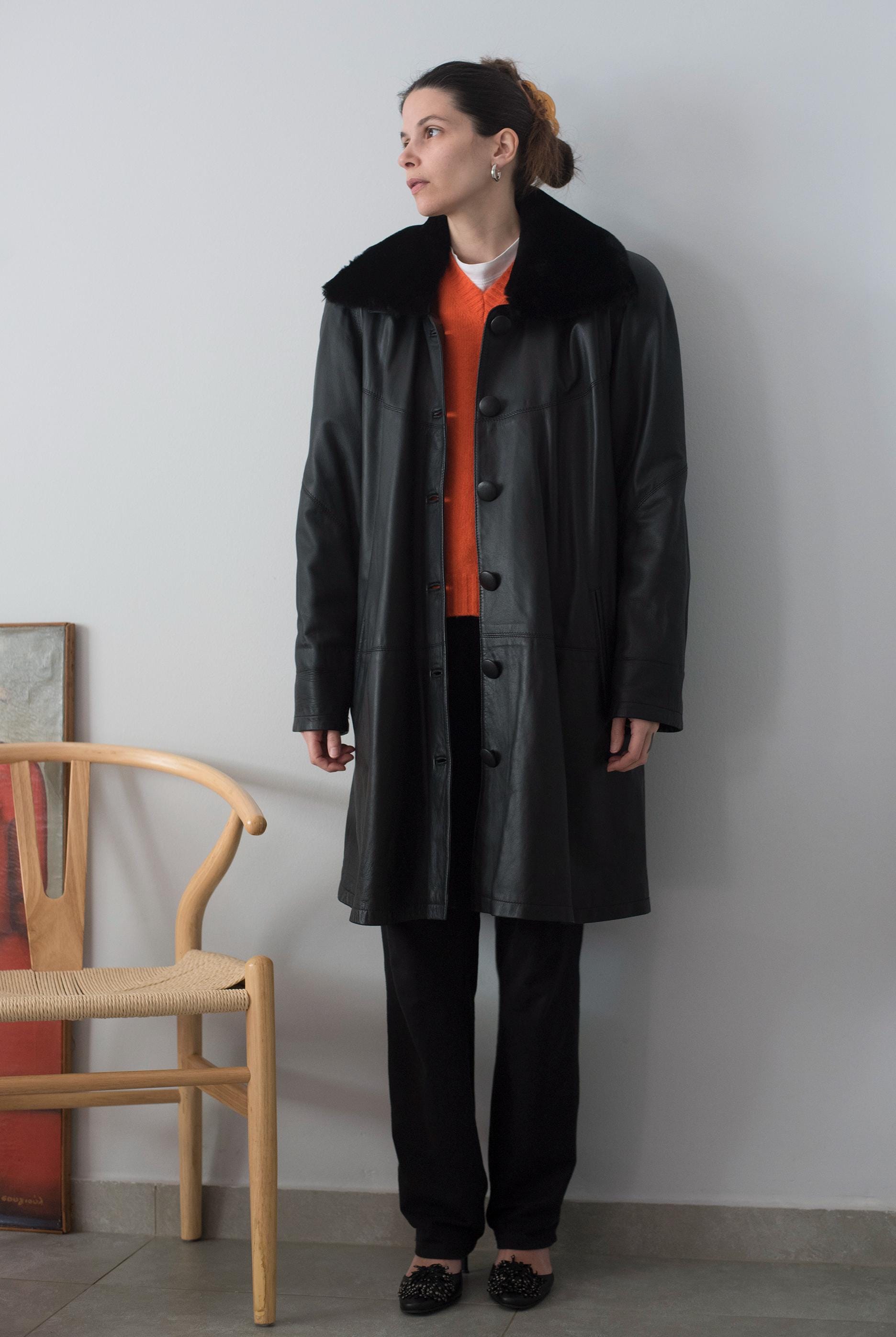 Y2k Denim Fur Lined Coat - Etsy