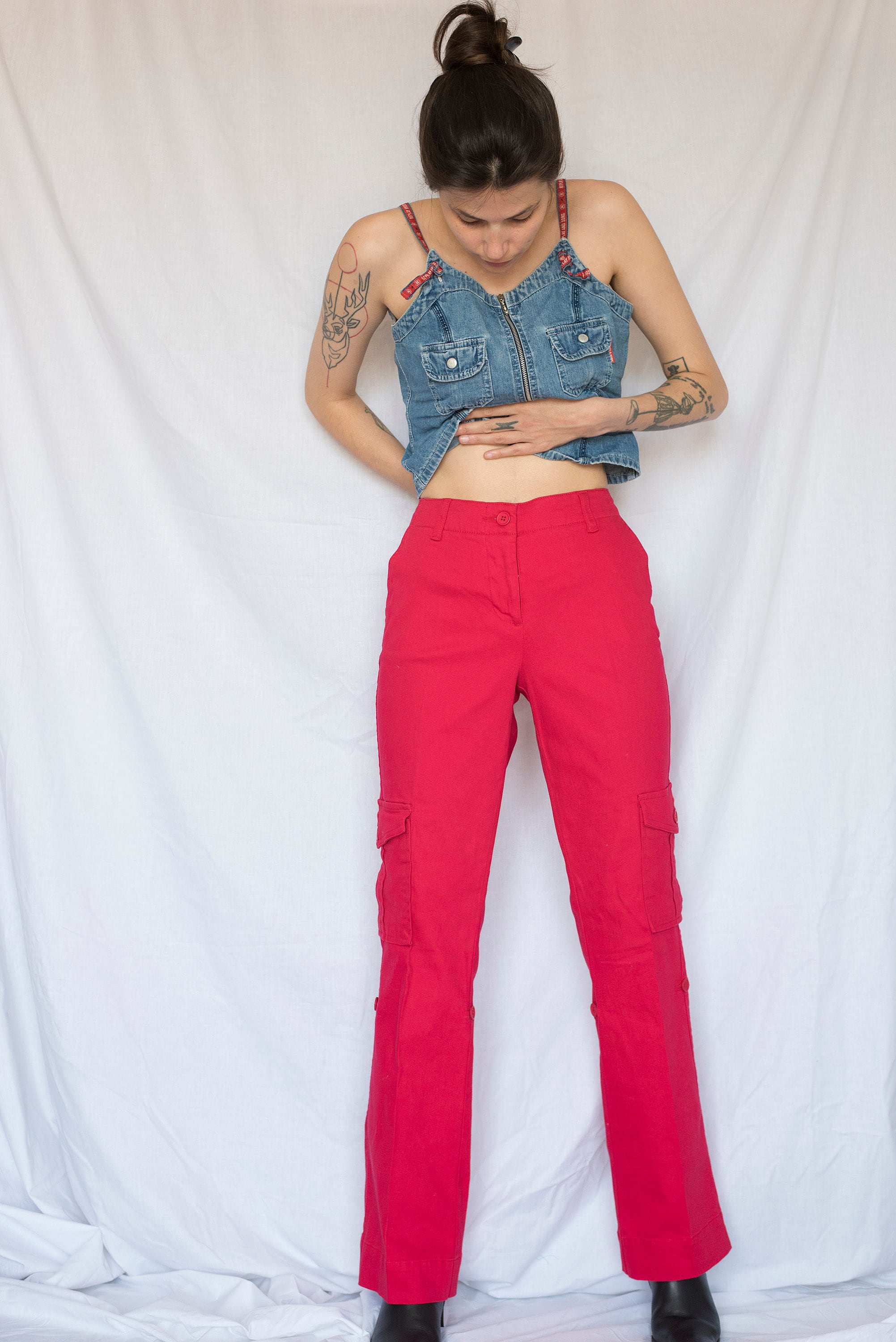 Cheap red cargo pants Sale Black Friday