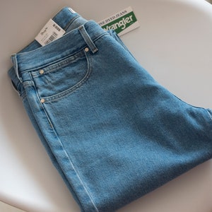Wrangler Blue High Waisted Jeans - Neu mit Anhängern