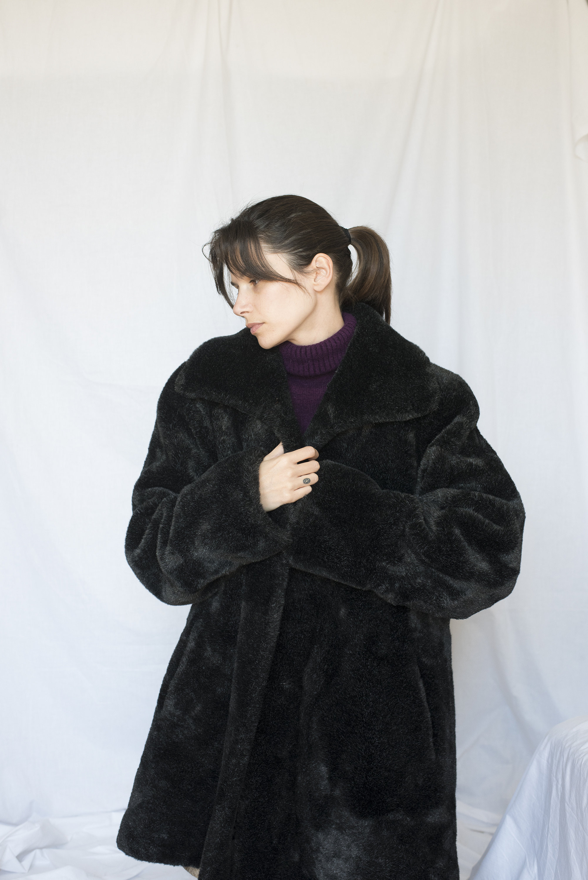 Vintage Green Mink Fur Jacket Coat by Henri Bendel New York XXS XS //  Stunning 80s 90s Dark Green Long Fur Coat Jacket - Etsy