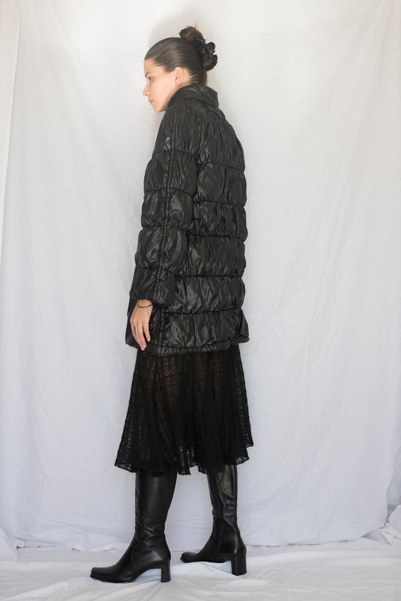 1990s Missoni Reversible Ruched Puffer Jacket in … - image 4