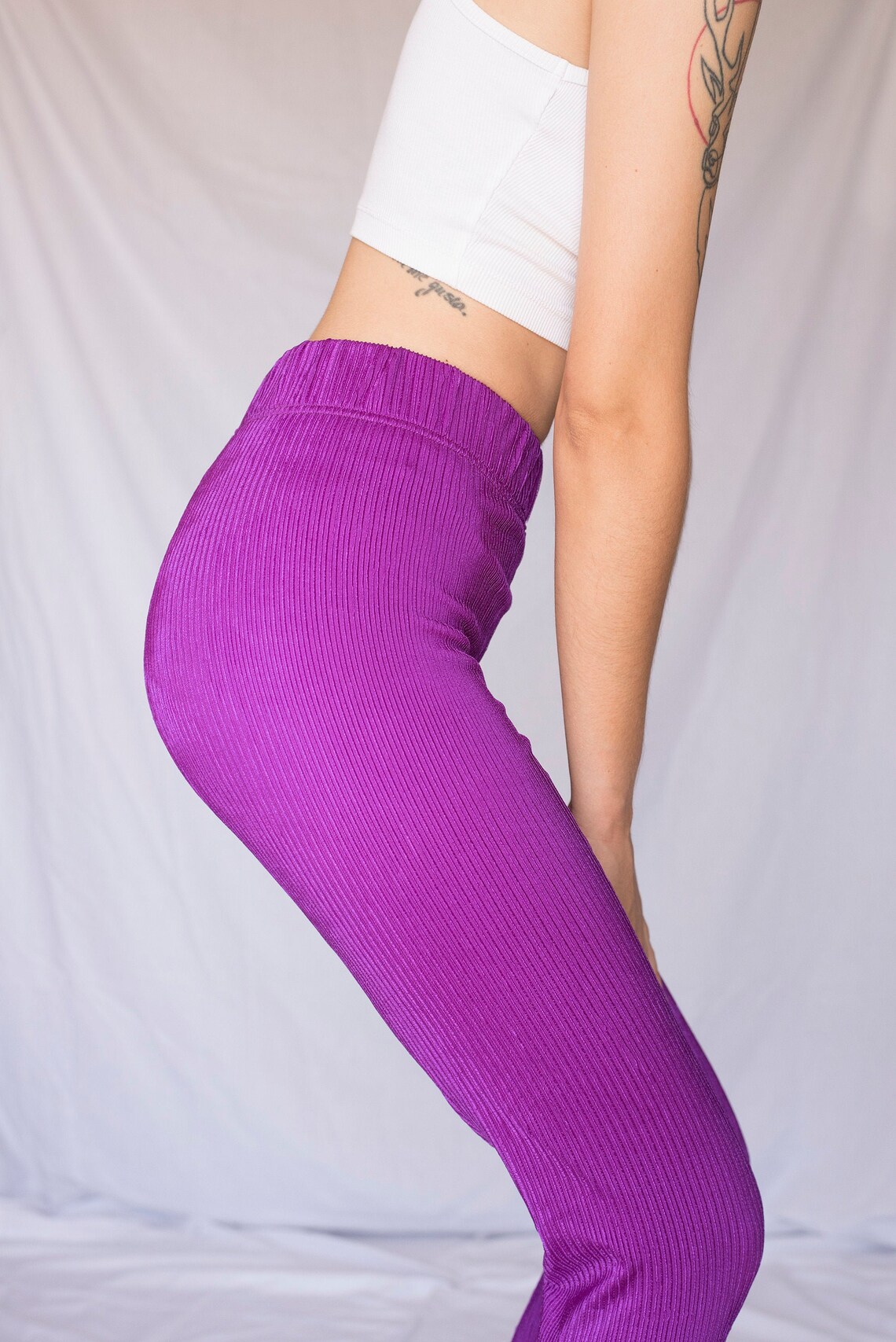 violet joggers
