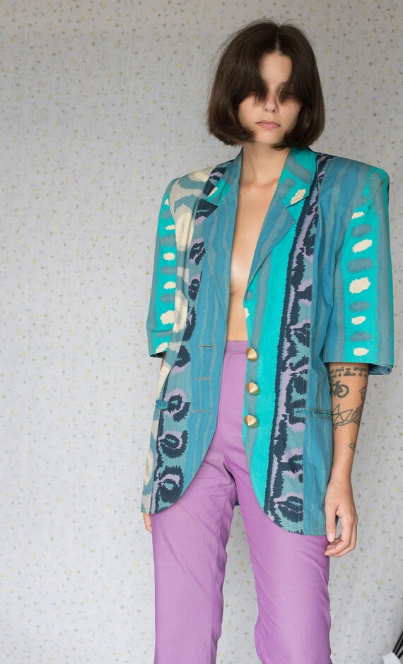 Vintage 80s blazer with shoulder pads