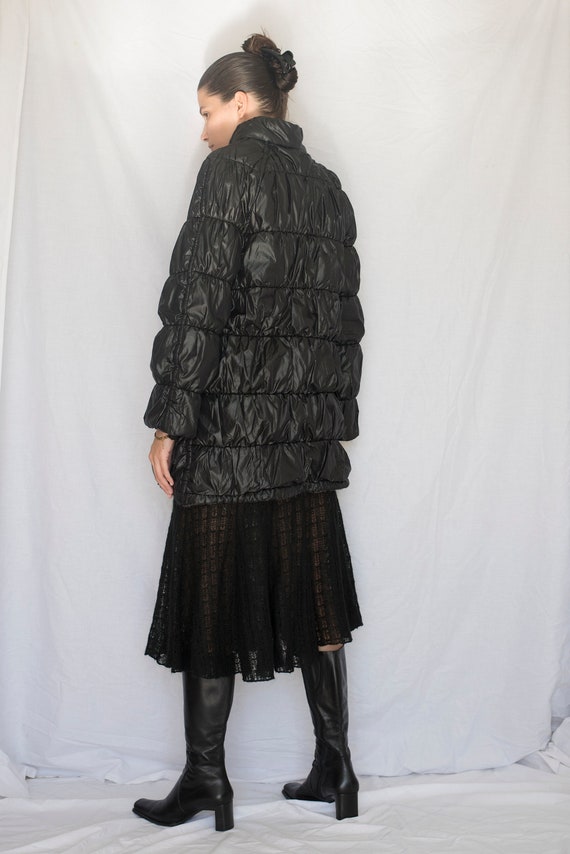 1990s Missoni Reversible Ruched Puffer Jacket in … - image 6