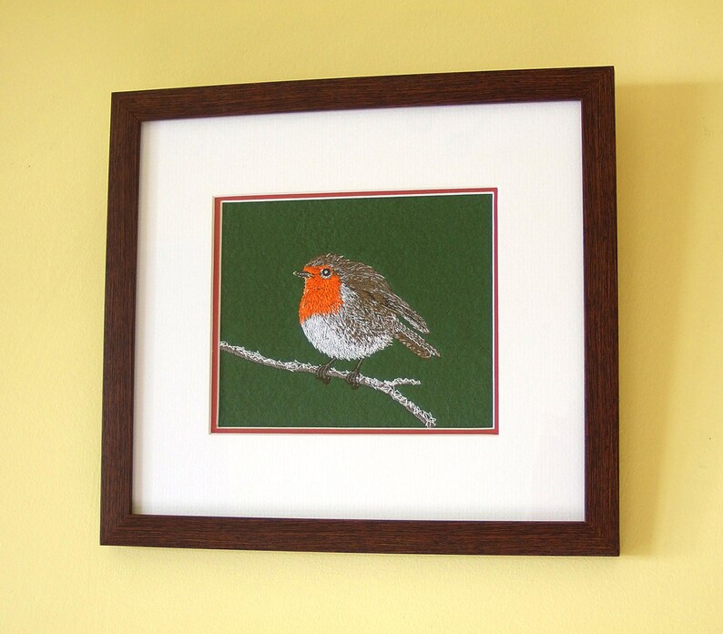 Very Cute Winter Robin Machine Embroidery Design File - Etsy